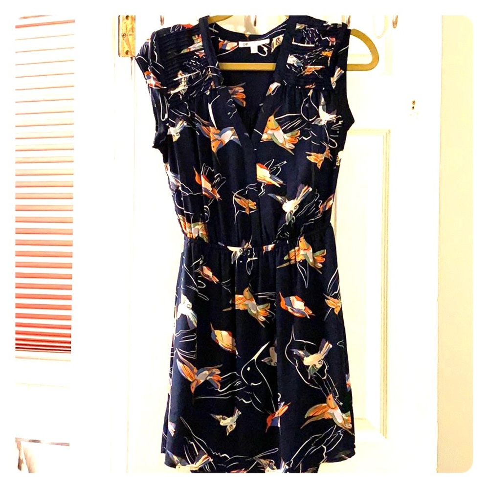 Dr2 adorable bird print dress